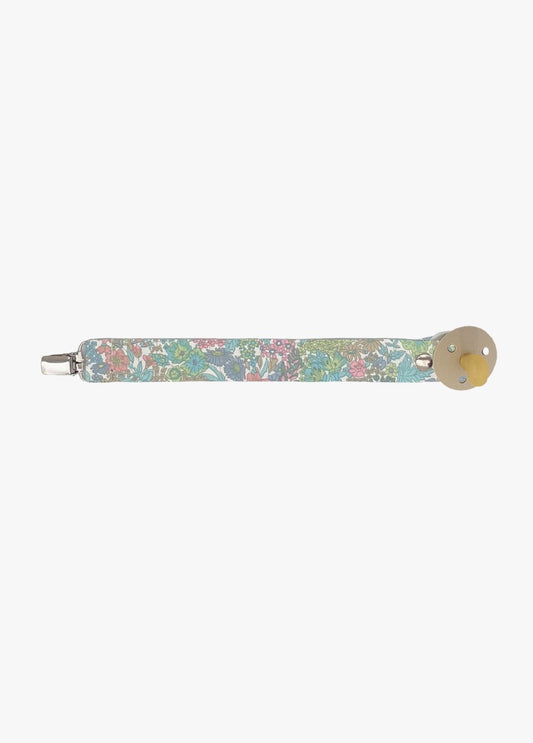 Attache tétine Liberty pastel