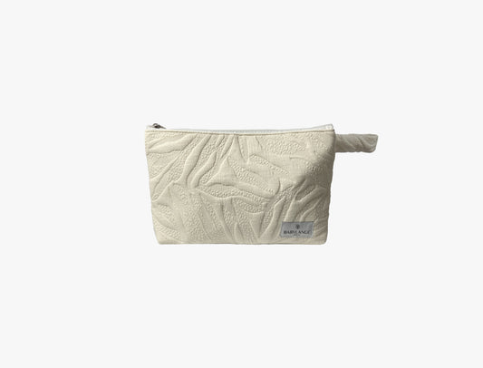 Large gray Toile de Jouy pencil case