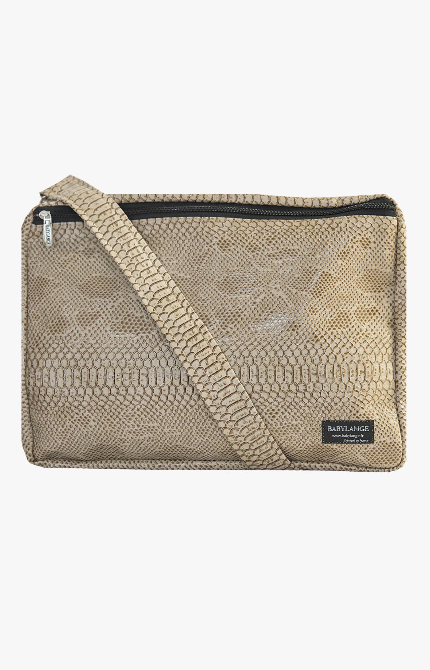 Grand sac a langer Croco beige Babylange